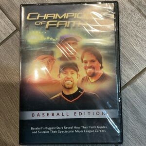 SEALED PACKAGE Champions of Faith Baseball Edition DVD